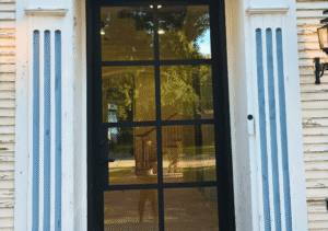 Main Wood and Glass Door